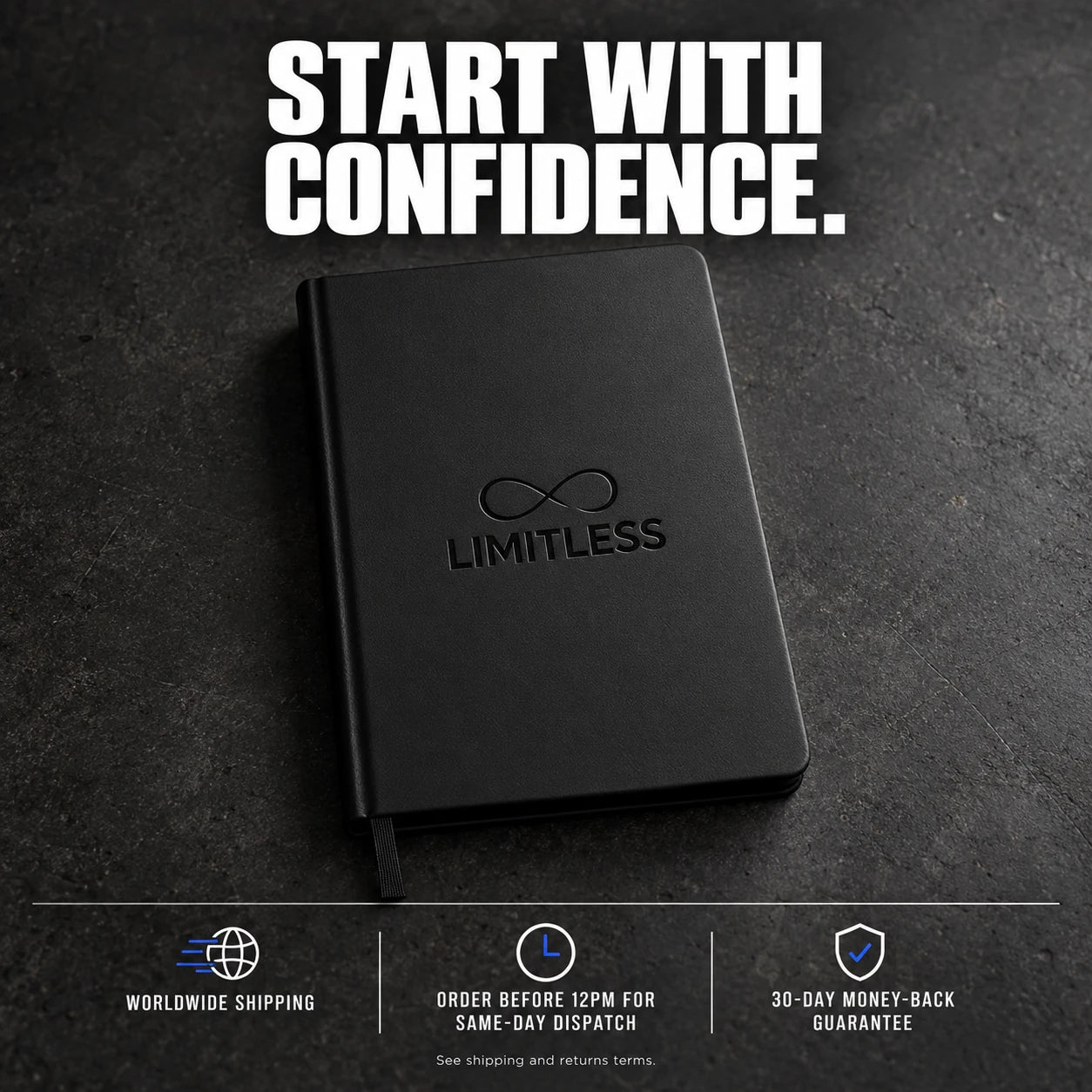 Start with confidence.